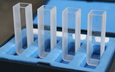 4只裝高品質玻璃比色皿